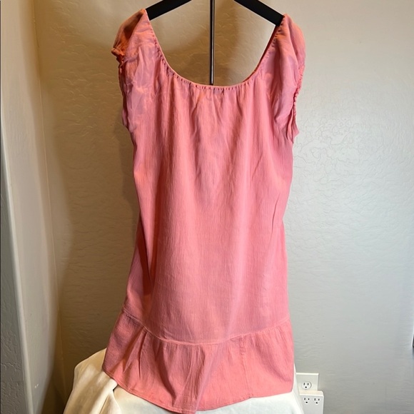 J Crew Cap Sleeve 100% Cotton Summer Dress size Large - Picture 5 of 8